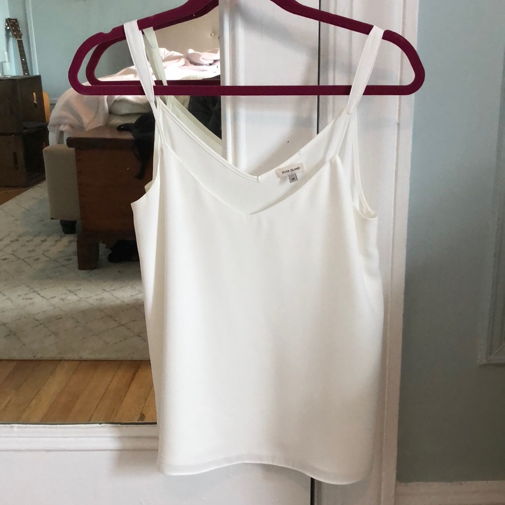 White camisole tank